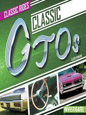 cover image of Classic GTOs